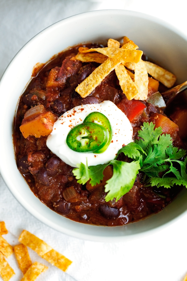 Chipotle Butternut Squash Chili