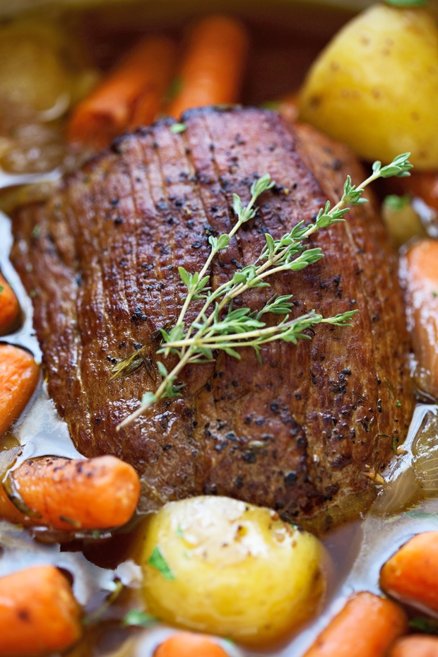 Best Ever Pot Roast with Carrots and Potatoes