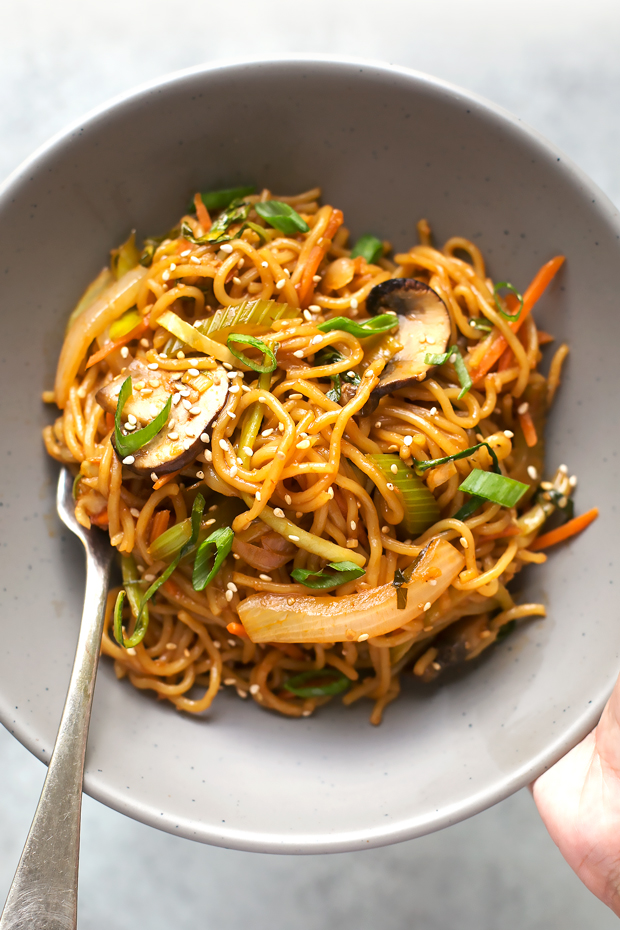 Clean The Fridge Lo Mein