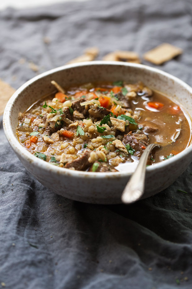 Comforting Beef Barley Soup (Instant Pot)