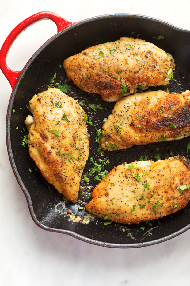 Sun-Dried Tomato And Spinach Stuffed Chicken