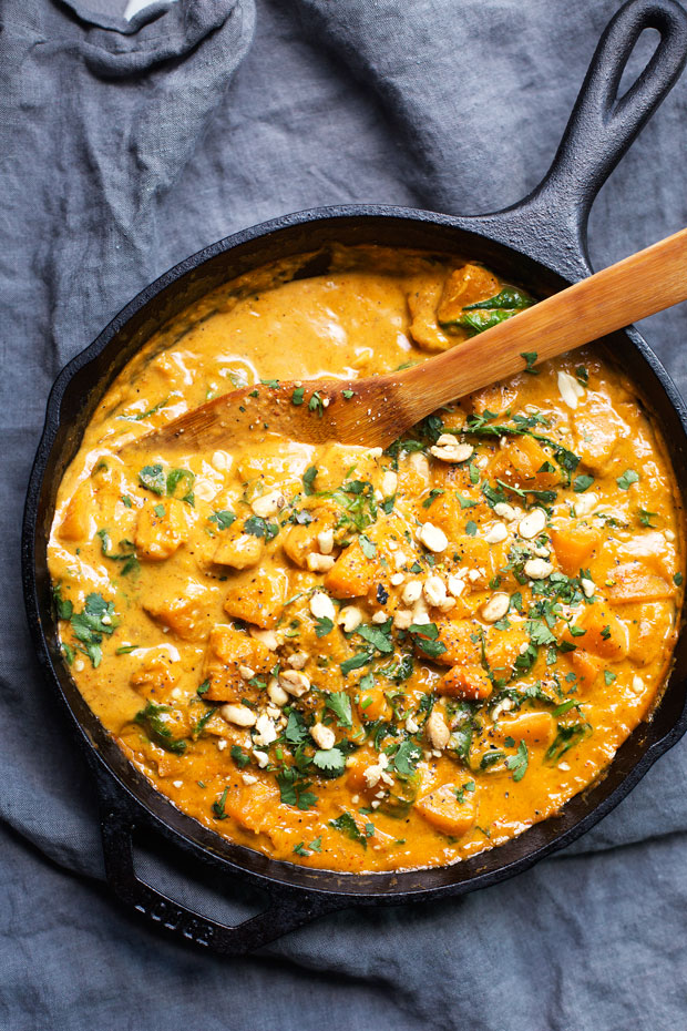 Thai Butternut Squash Red Curry