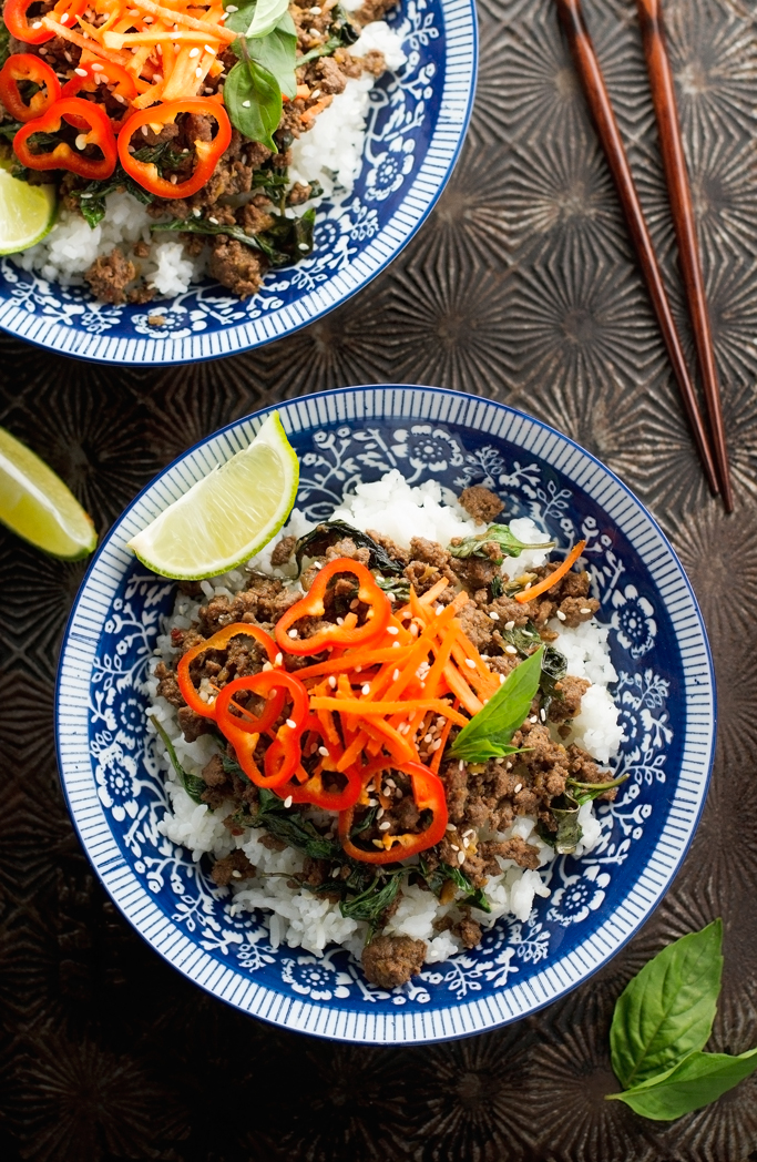 Quick and Easy Thai Basil Beef