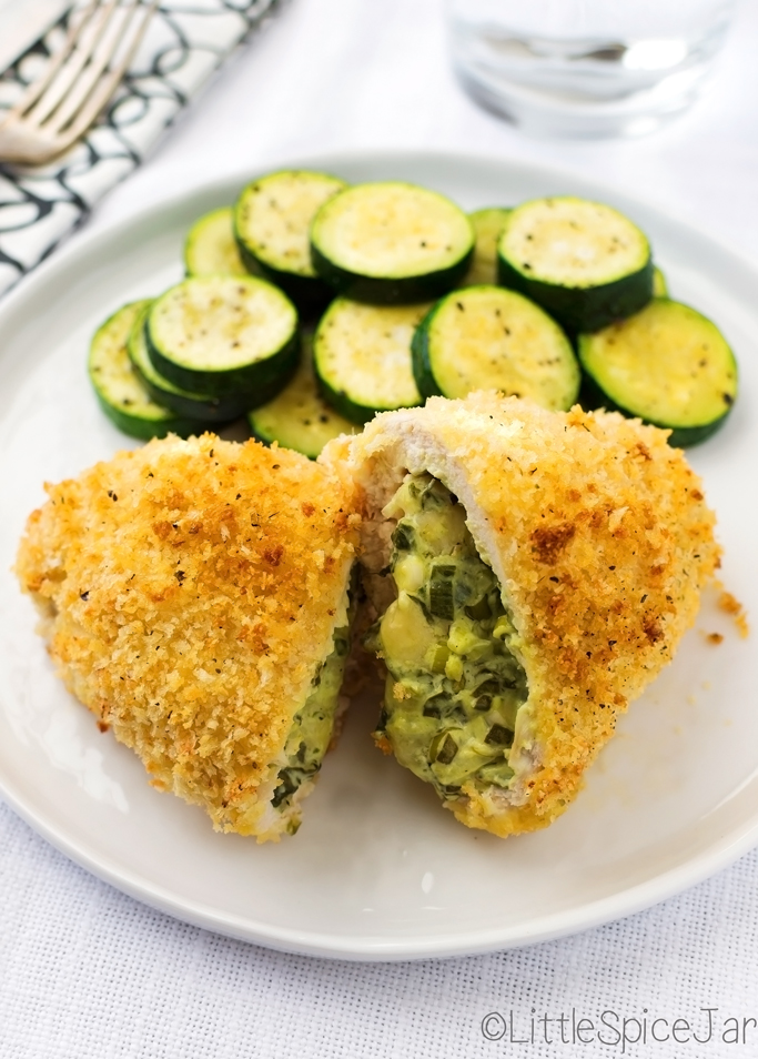 Spinach Cream Cheese Stuffed Chicken Breasts