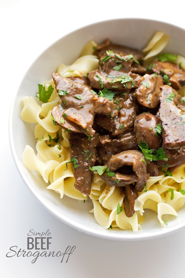 Beef Stroganoff