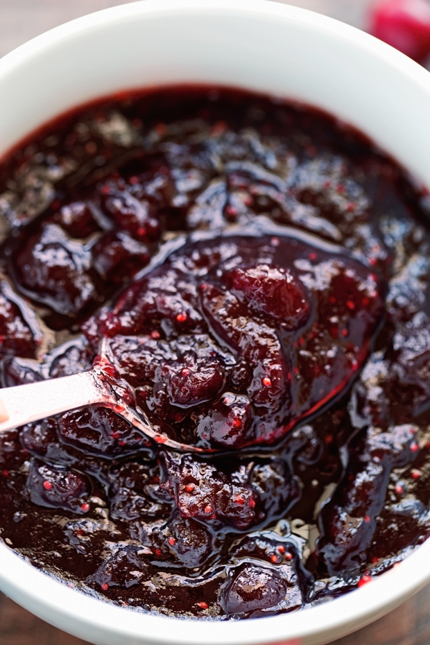 Homemade Cranberry Sauce (Slow Cooker) + Tidbits of Life